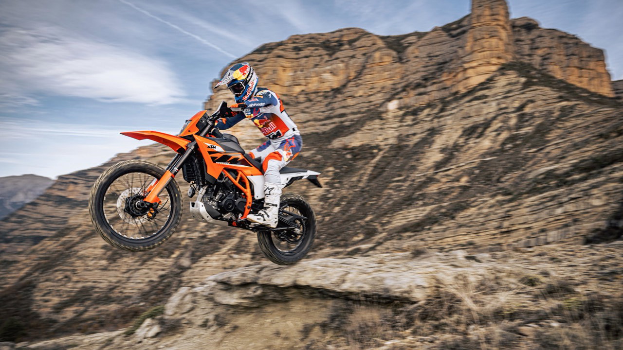 The new KTM 125 Enduro R